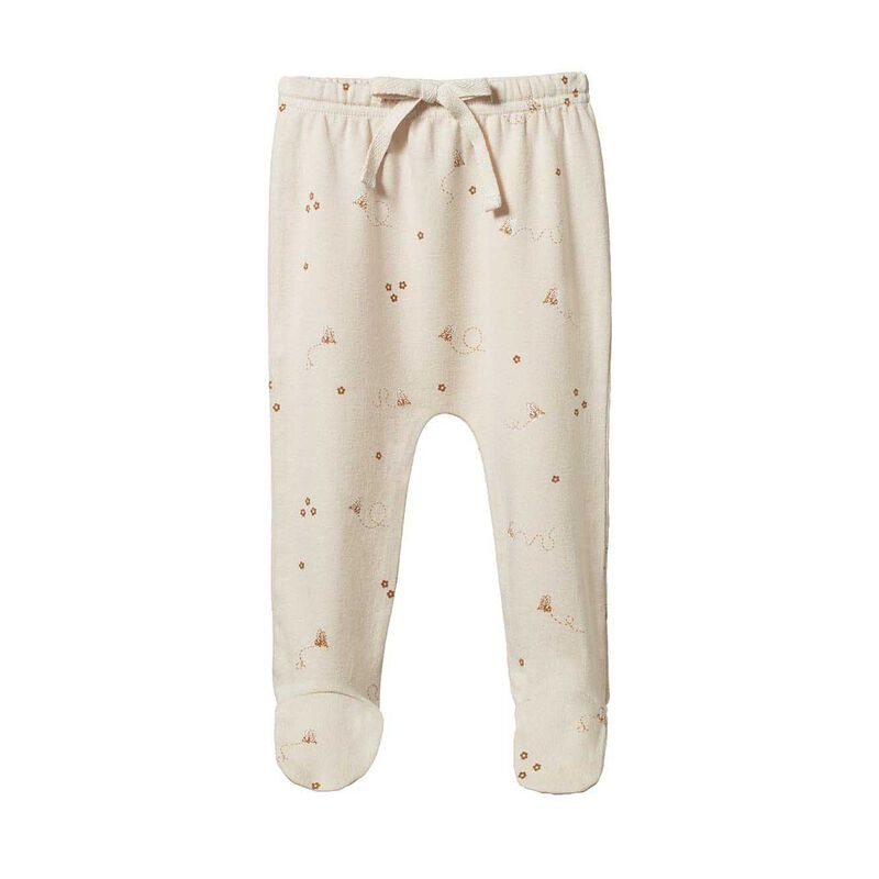 Nature Baby Footed Rompers image number 0